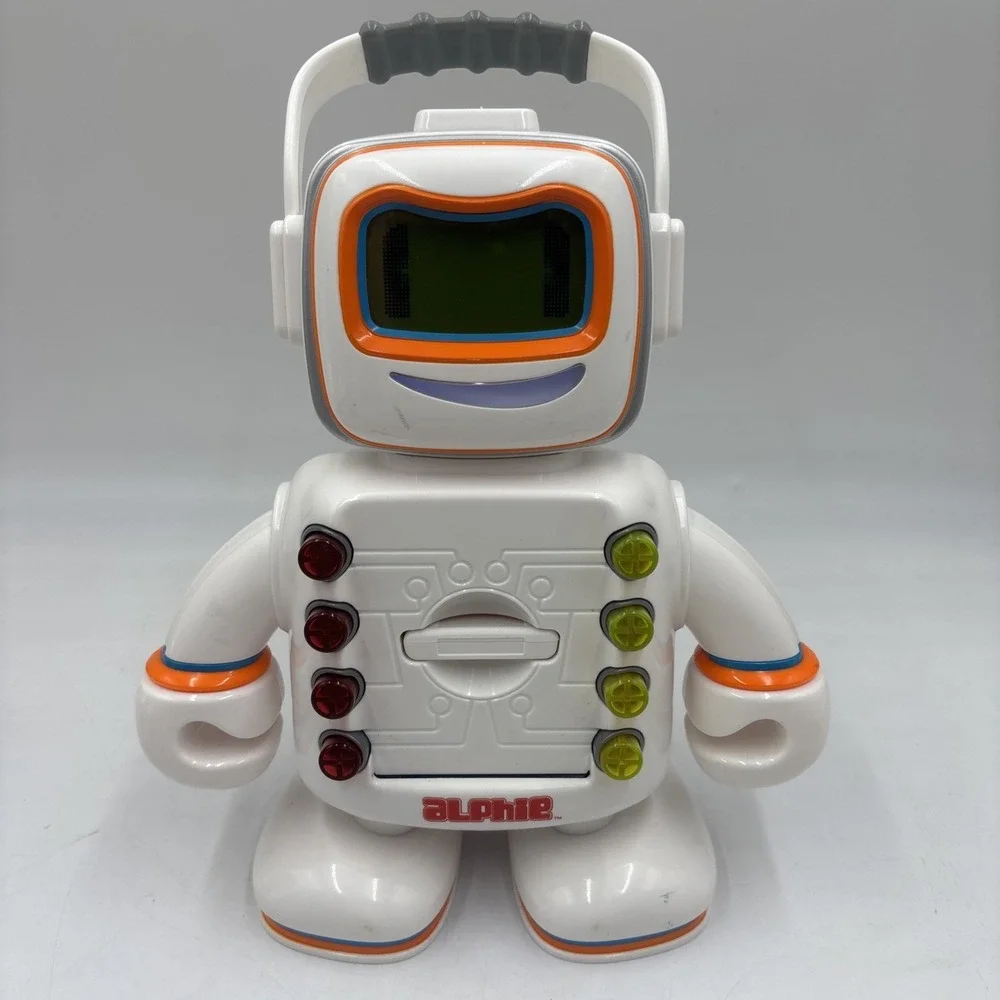 Playschool Robot Alphie Learning Lights Up, Talks, Tested/Works Great Robot Only